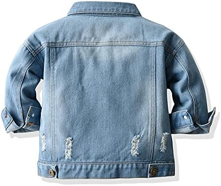 Denim Jacket Long Sleeve Button Up Casual Outerwear