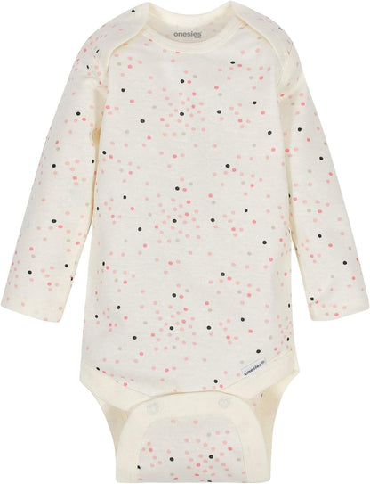 Unisex-Baby 6-Pack Long Sleeve Bodysuits