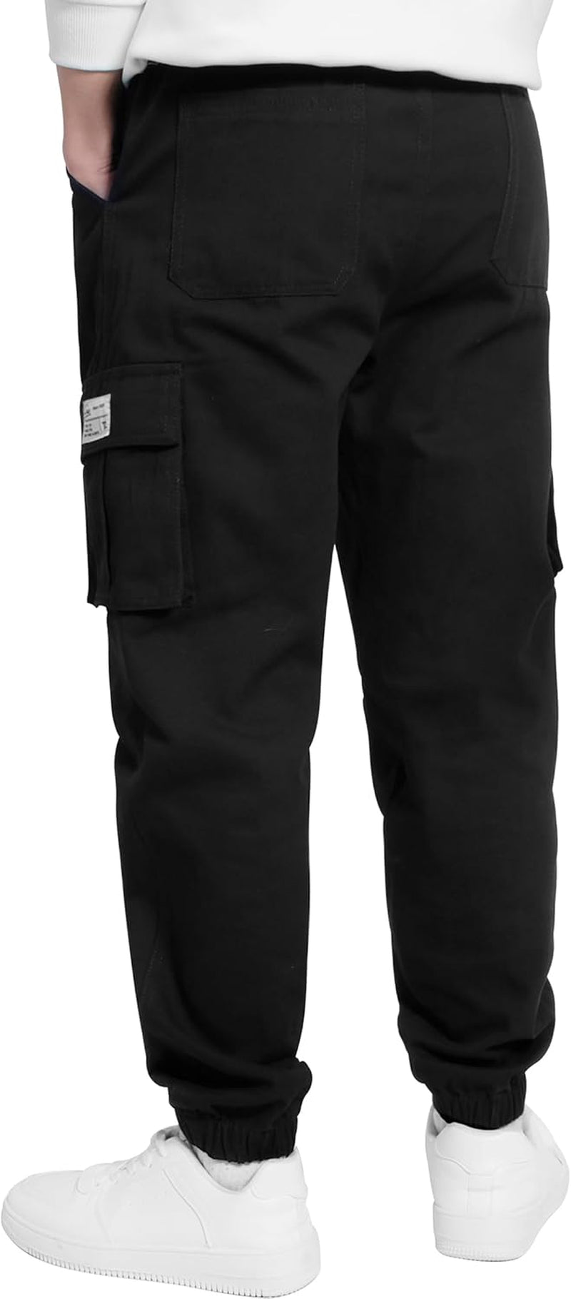 Cargo Pants Elastic Waist Casual Joggers