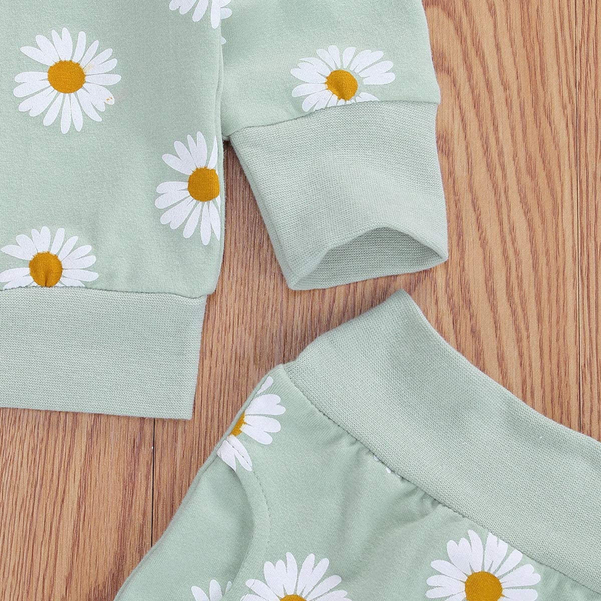 Infant Sweatshirt Top and Pants with Headband